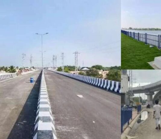 மதுரையில் “பிரம்மாண்டம்”- 7.5 கிமீ.. ரூ.612 கோடி! தமிழ்நாட்டின் நீளமான மேம்பாலம் விரைவில் திறப்பு!