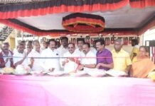 புதுக்கோட்டையில் கோடை வெப்பத்தை தணிக்கும் வகையில் பிரமாண்ட தண்ணீர் பந்தல் அமைத்த புதுக்கோட்டை மாவட்ட திமுக மருத்துவரணி! பொதுமக்கள் நன்றி..