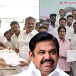 அஇஅதிமுக பொதுச்செயலாளர் எடப்பாடி பழனிசாமி 120 தொகுதிகளில் போட்டியிட, ரூ.18 லட்சம் செலவிட்டு விருப்ப மனு தாக்கல் செய்து கவனம் ஈர்த்த அதிமுக ஒன்றிய செயலாளர் ஜி.வி.கஜேந்திரன்.