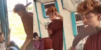 திருத்தணி அருகே, கஞ்சா போதையில் நான்கு மாணவர்கள் வட மாநில இளைஞரை வெட்டிய சம்பவம் பெரும் பரபரப்பை ஏற்படுத்தி உள்ளது.