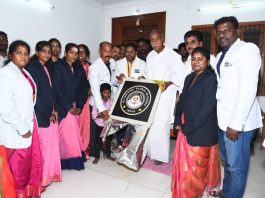 ஒலிம்பியன்ஸ் குளோபல் ரெக்கார்ட் லோகோவை முதல்வர் என். ரங்கசாமி அறிமுகப்படுத்தினார்