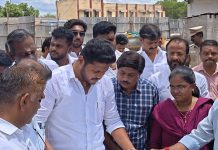 புதுக்கோட்டை புதிய பேருந்து நிலையத்தில் அமைச்சர் ஆய்வு!