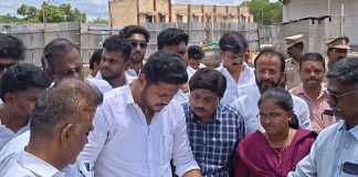 புதுக்கோட்டை புதிய பேருந்து நிலையத்தில் அமைச்சர் ஆய்வு!