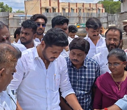 புதுக்கோட்டை புதிய பேருந்து நிலையத்தில் அமைச்சர் ஆய்வு!
