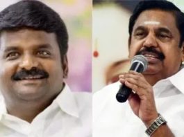 அஇஅதிமுக முன்னாள் முதல்வர் எடப்பாடி பழனிச்சாமிக்கு எதிராக டிவிட்டர் பக்கத்தில் பதிவு செய்த அஇஅதிமுக முன்னாள் அமைச்சர் டாக்டர் சி.விஜயபாஸ்கர்