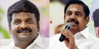 அஇஅதிமுக முன்னாள் முதல்வர் எடப்பாடி பழனிச்சாமிக்கு எதிராக டிவிட்டர் பக்கத்தில் பதிவு செய்த அஇஅதிமுக முன்னாள் அமைச்சர் டாக்டர் சி.விஜயபாஸ்கர்