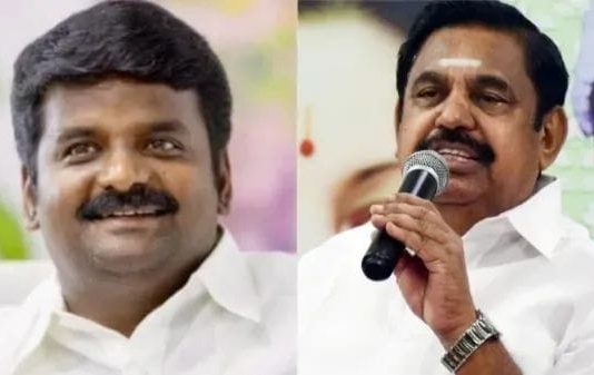 அஇஅதிமுக முன்னாள் முதல்வர் எடப்பாடி பழனிச்சாமிக்கு எதிராக டிவிட்டர் பக்கத்தில் பதிவு செய்த அஇஅதிமுக முன்னாள் அமைச்சர் டாக்டர் சி.விஜயபாஸ்கர்