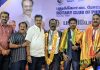 புதுக்கோட்டை ரோட்டரி சங்க 74ம் ஆண்டு புதிய நிர்வாகிகள் பதவியேற்பு விழா! எஸ். வி. எஸ் ஜெயக்குமார் மற்றும் நிர்வாகிகள் நேரில் சந்தித்து வாழ்த்து தெரிவித்தார்!