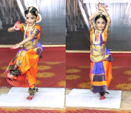 ஆறு வயதில் ஐஸ் கட்டியில் பரதநாட்டியம் ஆடி உலக சாதனை நிகழ்த்திய புதுக்கோட்டை மழலை!
